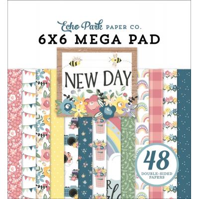 Echo Park New Day Designpapier - Cardmakers Mega Pad